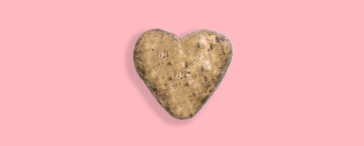 Are personalised potatoes the new valentines card?